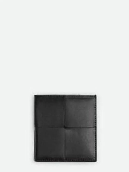 Slim Folder Half Wallet Black - BOTTEGA VENETA - BALAAN 2