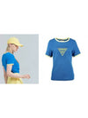 Golf Tennis Women s Big Logo T Shirt Blue - AVAVE - BALAAN 3