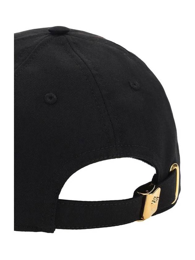 Logo Ball Cap Black - VERSACE - BALAAN 4