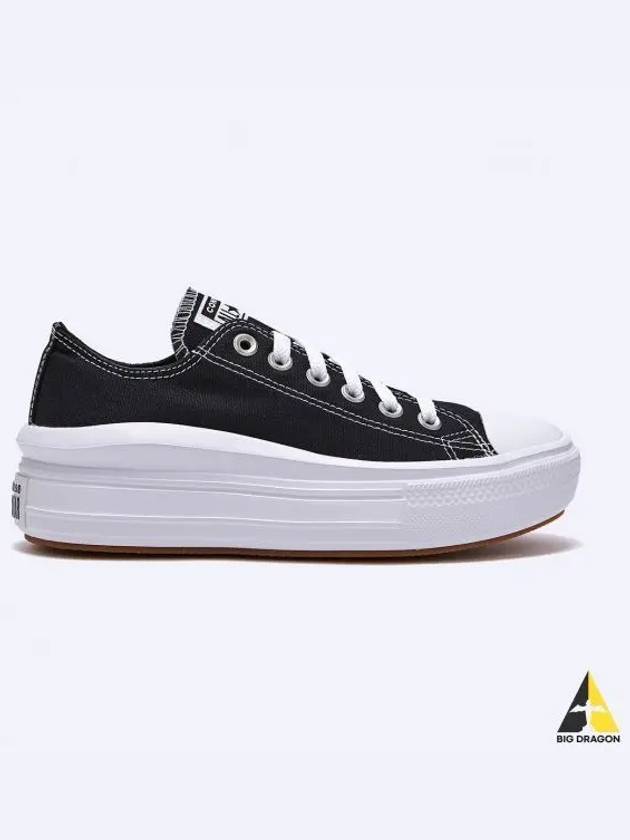 Chuck Taylor All Star Move Low Top Sneakers Black - CONVERSE - BALAAN 2