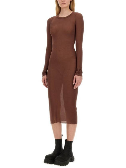 Rick Owens Viscose Dress - RICK OWENS - BALAAN 2