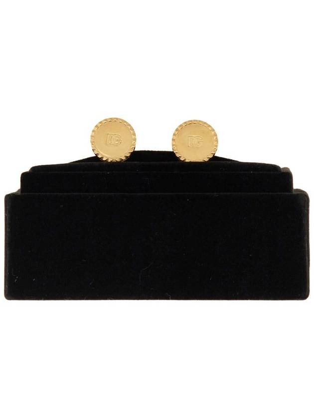 Dolce & Gabbana Cufflinks With Logo - DOLCE&GABBANA - BALAAN 4