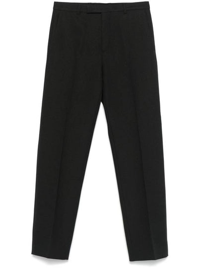 Twill straight pants black - GUCCI - BALAAN 2