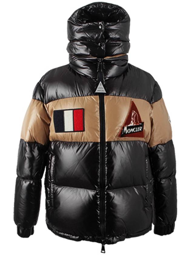 Gary Signature Wappen Padding Black - MONCLER - BALAAN 2