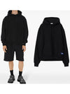 EKD Oversized Hoodie Black - BURBERRY - BALAAN 2