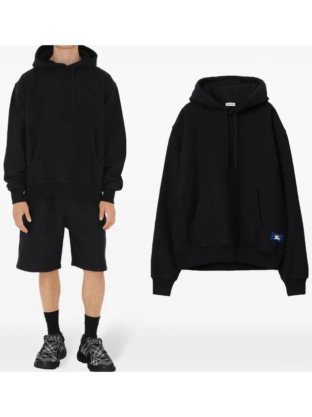 EKD Oversized Hoodie Black - BURBERRY - BALAAN 2