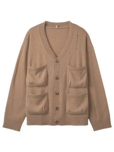 Multi pocket cardigan camel - R13 - BALAAN 1