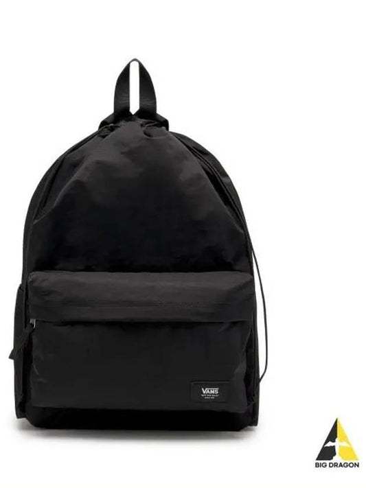 Old School Cinch Backpack Black VN00082GBLK1 - VANS - BALAAN 1