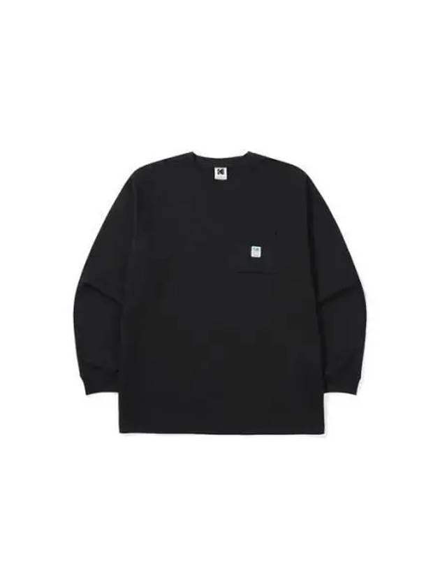 KODAK Apparel Pocket Long Sleeve T Shirt BLACK - KODO - BALAAN 1