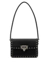 Women's Small Rockstud Shoulder Bag Black - VALENTINO - BALAAN 2