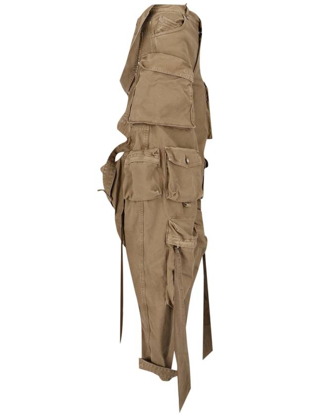 The Attico Trousers Brown - THE ATTICO - BALAAN 3