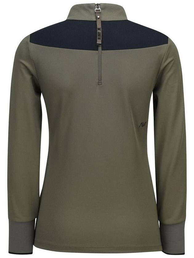 WOMEN SHOULDER BLOCK LONG T SHIRTKH - ANEWGOLF - BALAAN 2