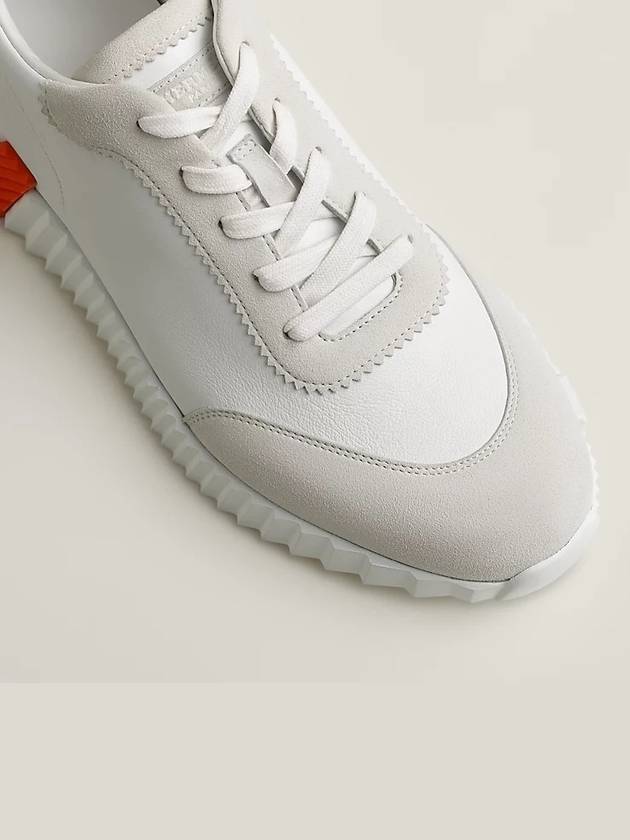 Bouncing Low Top Sneakers Blanc - HERMES - BALAAN 3