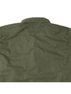 Gabardine Utility Long Sleeve Shirt Bronze Green - CP COMPANY - BALAAN 10