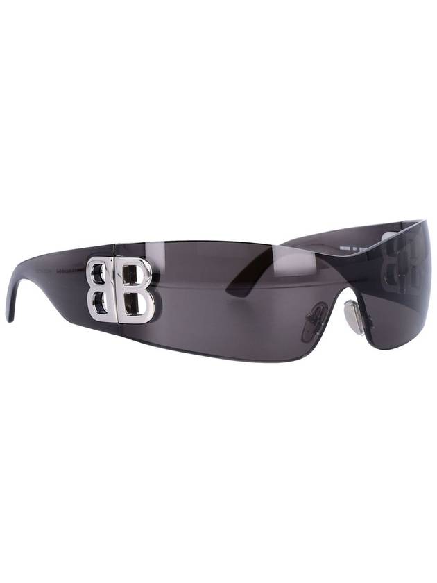 Eyewear Bossy Mask Sunglasses Black - BALENCIAGA - BALAAN 3