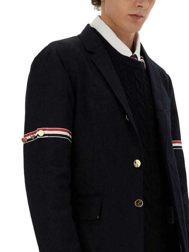 Armband Unconstructed Classic Jacket Navy - THOM BROWNE - BALAAN 5