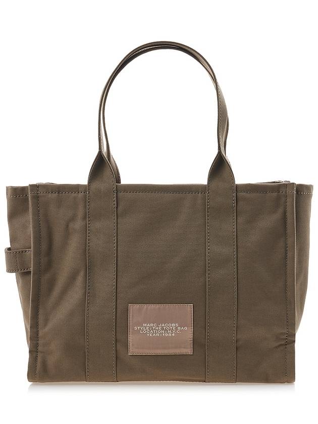 Signature Logo Tote Bag Dark Green - MARC JACOBS - BALAAN 4