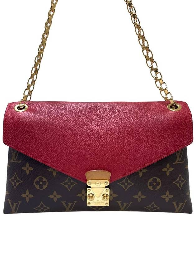 Women s M41201 Monogram Canvas Pallas Chain Shoulder Bag - LOUIS VUITTON - BALAAN 2