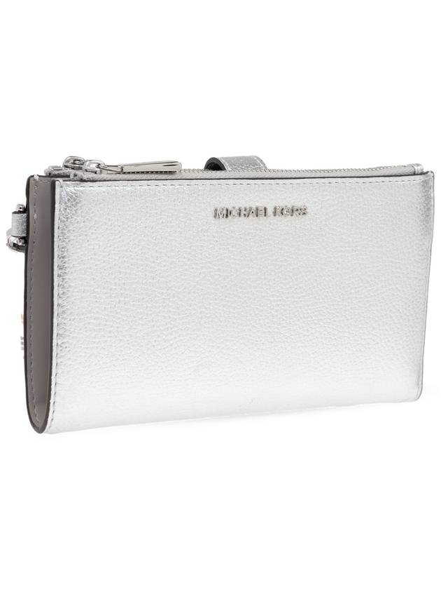 Michael Michael Kors Wallet Jet Set, Women's, Silver - MICHAEL KORS - BALAAN 4