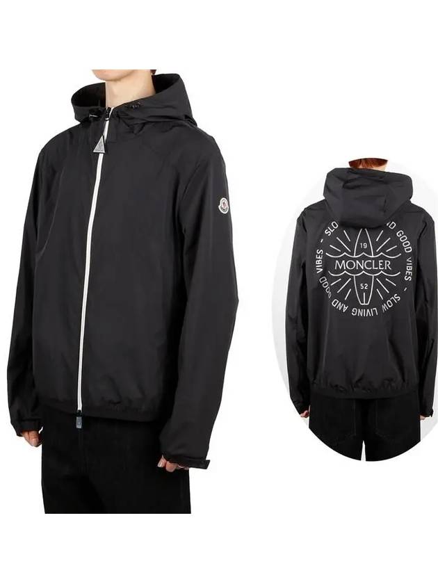 Clapier Zip Up Hoodie Black - MONCLER - BALAAN 2