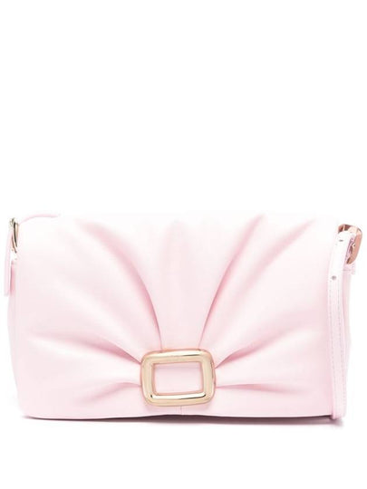 SS24 Viv Chalk Leather Shoulder Bag Pink - ROGER VIVIER - BALAAN 2