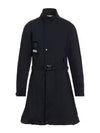 Metropolis Series Gore-Tex 3L Infinium Belted Single Coat Navy - CP COMPANY - BALAAN 2