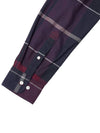 Stirling Tailored Long Sleeve Shirt Cordovan Tartan - BARBOUR - BALAAN 9