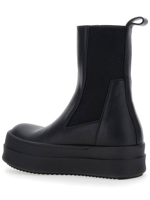 'Mega Bumper' Black Boots With Chunky Sole In Leather Woman - RICK OWENS - BALAAN 3