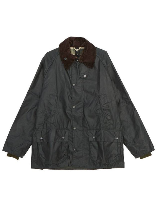 Bedale Wax Half Lined Jacket Sage - BARBOUR - BALAAN 2