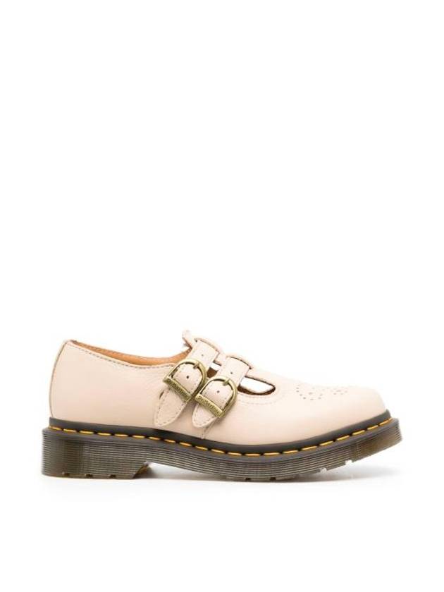 Virginia Leather Mary Jane Loafer Beige - DR. MARTENS - BALAAN 1