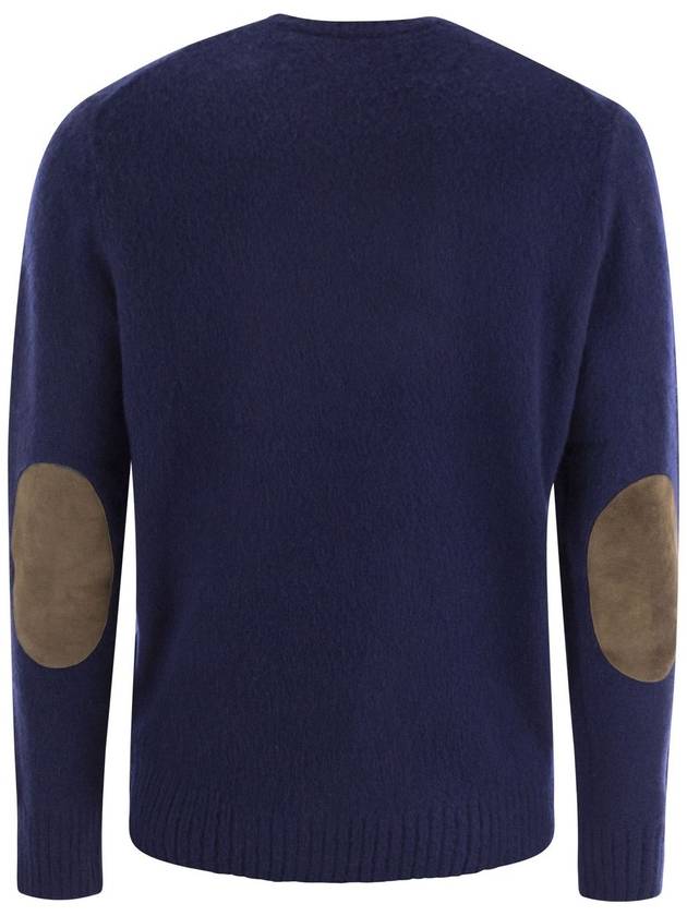 Brushed Effect Crew Neck Sweater 710918108001 - POLO RALPH LAUREN - BALAAN 3