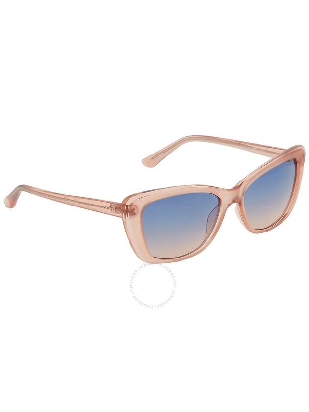 Guess Blue Gradient Cat Eye Ladies Sunglasses GU7774 74W 55 - GUESS - BALAAN 3