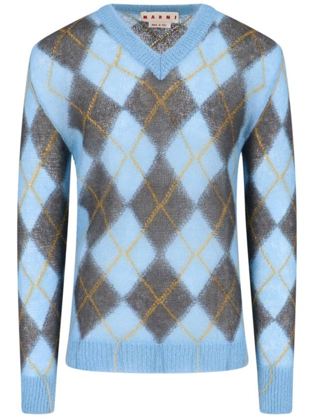 Marni Sweaters Blue - MARNI - BALAAN 1