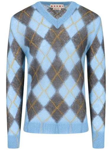 Marni Sweaters Blue - MARNI - BALAAN 1