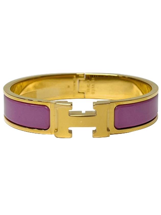 Clic H PM Bracelet Gold - HERMES - BALAAN 2