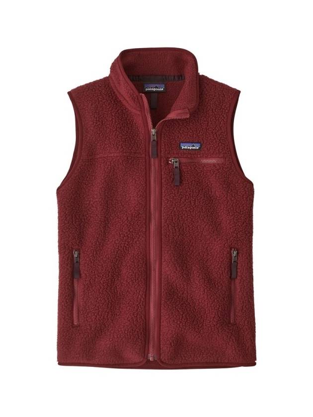 Retro Pile Fleece Vest Red - PATAGONIA - BALAAN 2