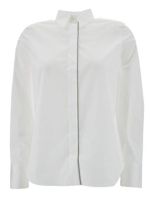 Shirt M0091MA626C159 White - BRUNELLO CUCINELLI - BALAAN 1