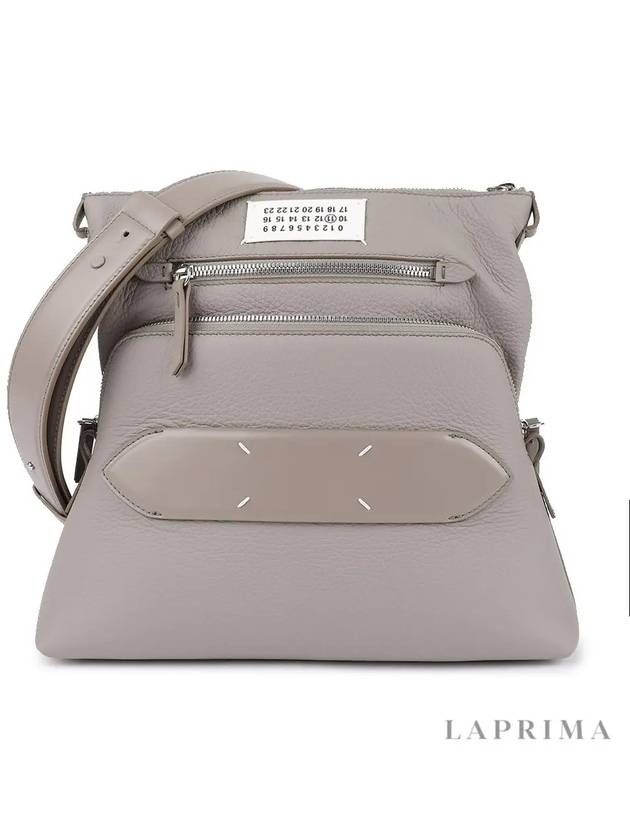 5AC Number Logo Patch Medium Cross Bag Grey - MAISON MARGIELA - BALAAN 9