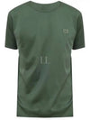 70/2 Mercerized Jersey Short Sleeve T-Shirt Green - CP COMPANY - BALAAN 2