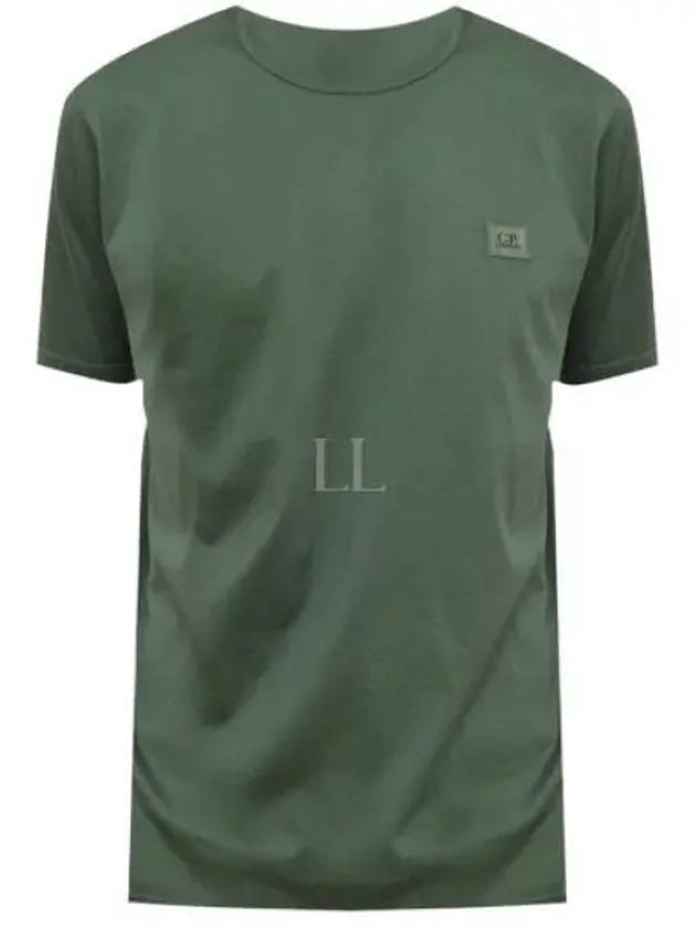 70/2 Mercerized Jersey Short Sleeve T-Shirt Green - CP COMPANY - BALAAN 2