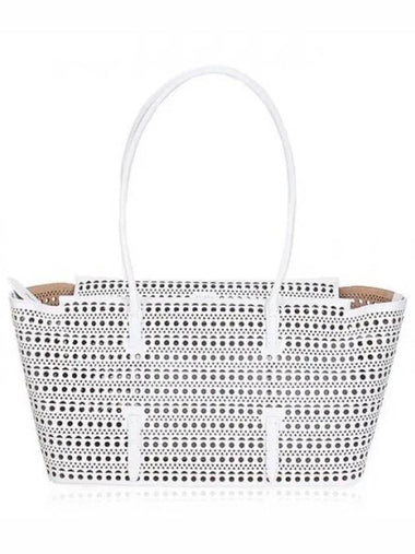 Women s Neo Mina32 Tote Bag White 1120571 - ALAIA - BALAAN 1