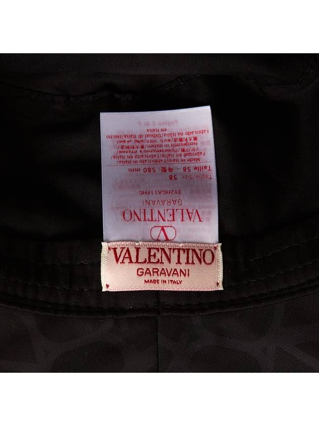 Toile Iconographe Bucket Hat Brown - VALENTINO - BALAAN 7