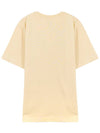 Men's Flash Fox Comfort Short Sleeve T-Shirt Beige - MAISON KITSUNE - BALAAN 6