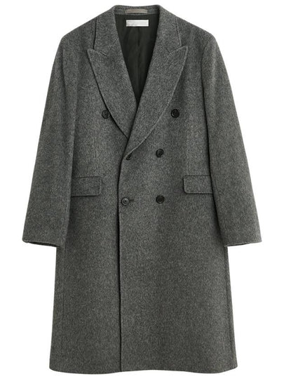 Whale Hairy Mohair Double Coat Grey - OUR LEGACY - BALAAN 2