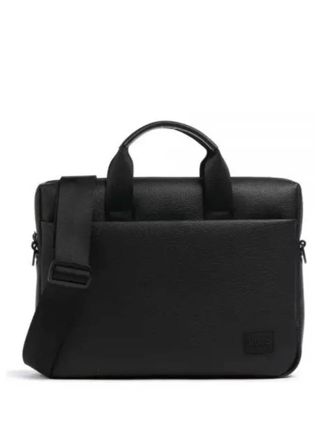 Strap Leather Brief Case Black - HUGO BOSS - BALAAN 2