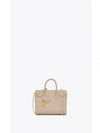 Sac De Jour Nano in Grained Leather Tote Bag Sea Salt - SAINT LAURENT - BALAAN 2