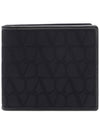 Toile Iconographe Half Wallet Black - VALENTINO - BALAAN 2