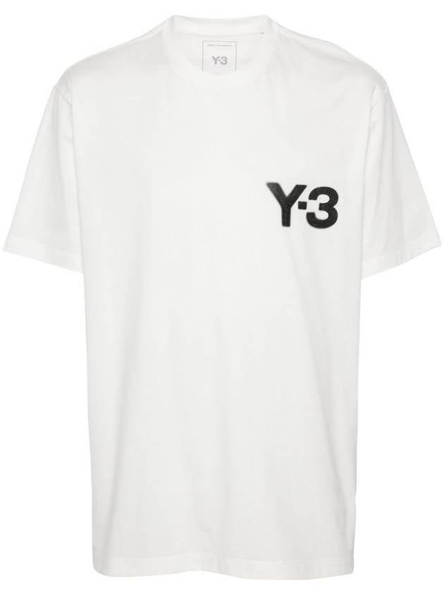 Y-3 Adidas Y-3 Logo Short Sleeve Tee - ADIDAS - BALAAN 1