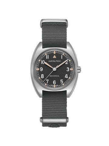 Pilot Pioneer Mechanical Watch Black - HAMILTON - BALAAN 1