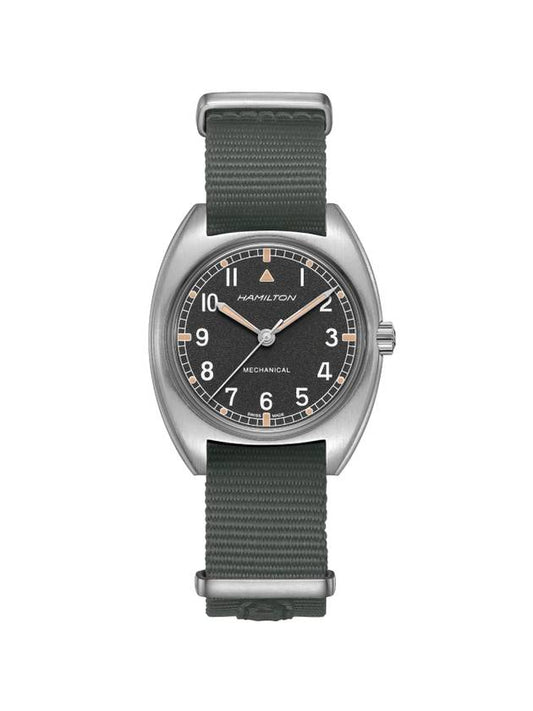 Pilot Pioneer Mechanical Watch Black - HAMILTON - BALAAN 1